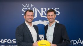 Sale Sharks Rubber Stamp Gateley Partnership