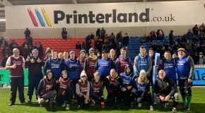 Printerland Donate Sale Sharks tickets to local Walking Rugby