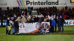 Autism support charity see Sale Sharks in Premiership clash thanks to free tickets from Printerland