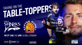 TEAM NEWS – Sale Sharks v Exeter Chiefs – Gallagher Premiership Round 15