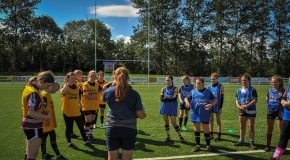 KATY DALEY-MCLEAN KICKS OFF GIRLS RUGBY SKILL CLINICS