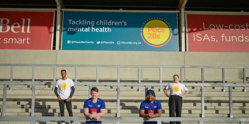AJ Bell and Sale Sharks unveil ‘Place2Be Stand’ ahead of first game