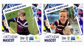 MATCHDAY MASCOT – Sale Sharks vs London Irish