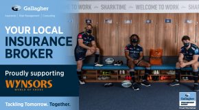 Your chance to win a Gallagher Premiership ball, signed by Sale Sharks!