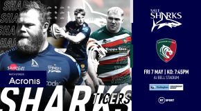 TEAM NEWS – Sale Sharks v Leicester Tigers