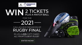 WIN THE GALLAGHER PREMIERSHIP RUGBY FINAL MATCH BALL!