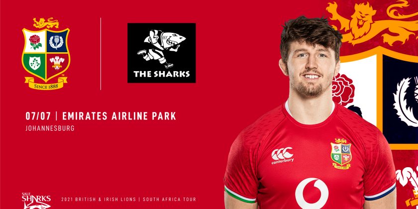 Tom Curry set to make Lions debut in Sharks clash