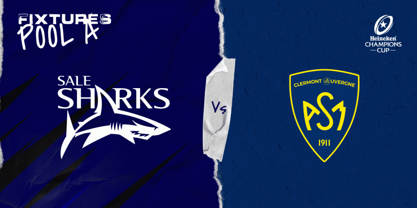 Sharks’ Heineken Champions Cup Opponents Announced