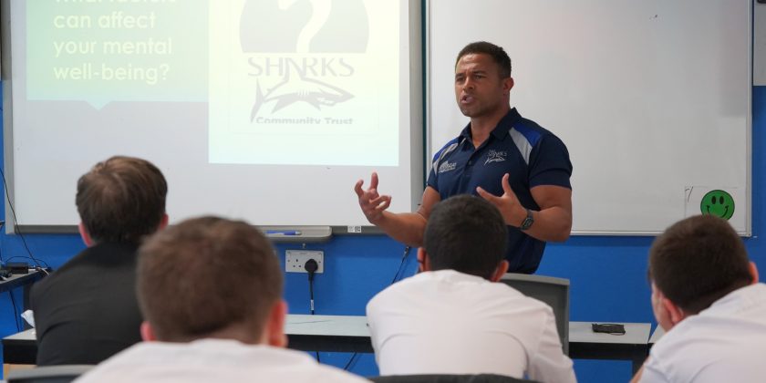 Sharks team up with Printerland to promote mental wellbeing