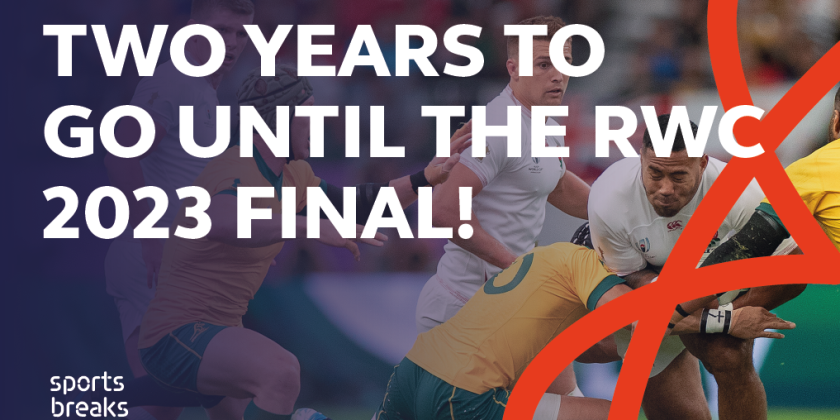 Less than 2 years until Rugby World Cup 2023
