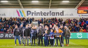 Printerland support sees youngsters treated to thrilling finish