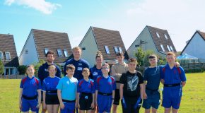 Sale Sharks’ Matt Postlethwaite delivers session at Lancashire SEN school