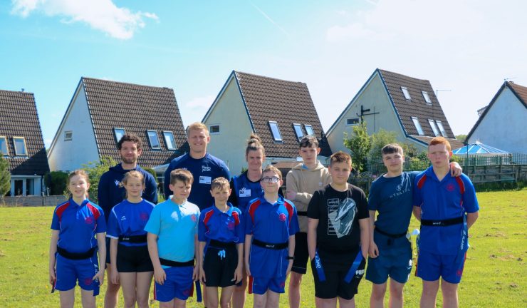 Sale Sharks’ Matt Postlethwaite delivers session at Lancashire SEN school