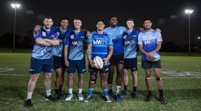 Sharks Academy stars making a splash down under