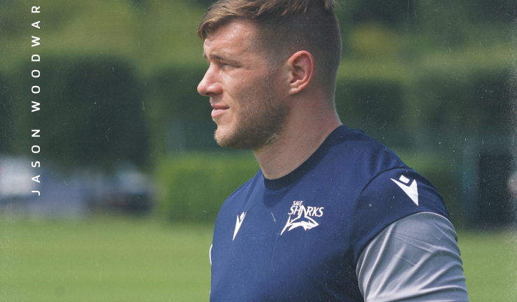 Jason Woodward joins the Sharks Family