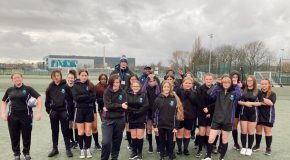Droylsden girls get intro to rugby thanks to Sharks stars, Project Rugby and Printerland