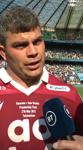 MATCH REACTION | An emotional Jono Ross sums up the Gallagher Premiership final
