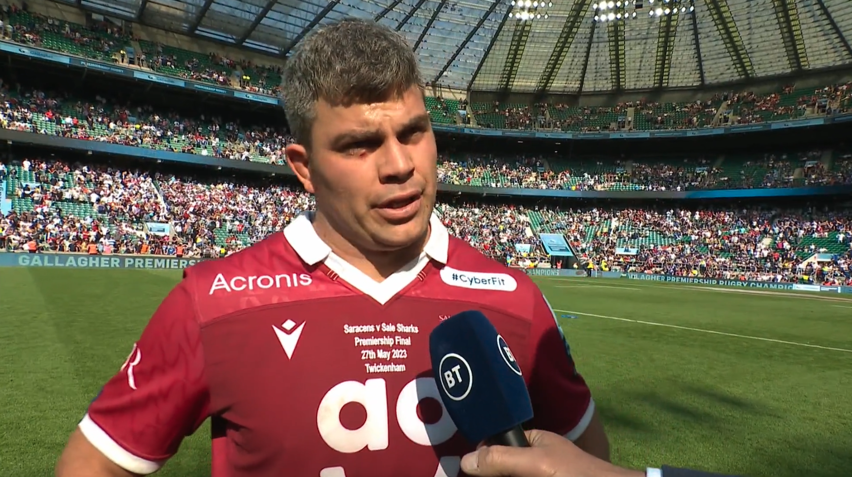 MATCH REACTION | An emotional Jono Ross sums up the Gallagher Premiership final
