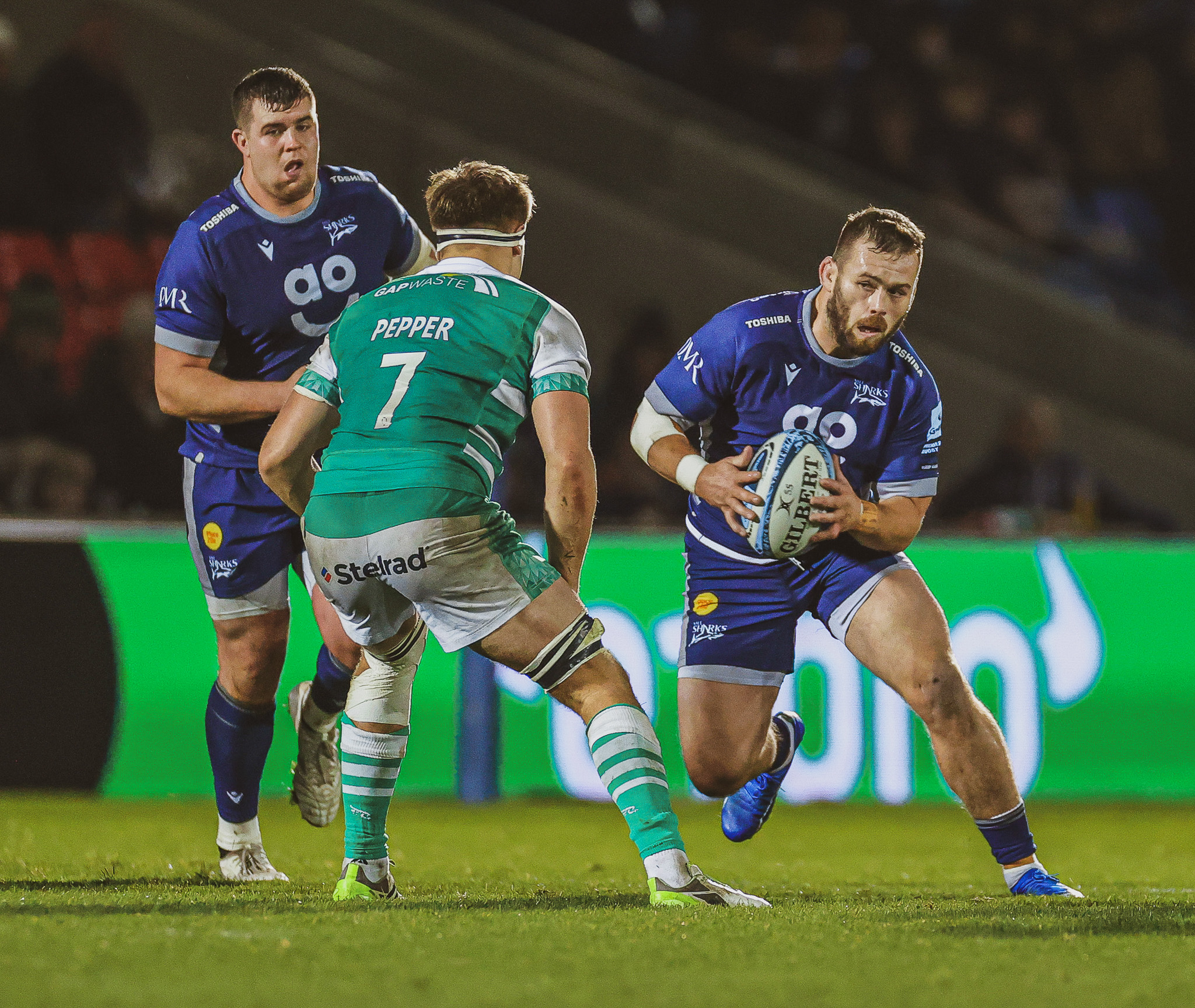Sale Sharks vs Newcastle Falcons 23/24 Report Sale Sharks
