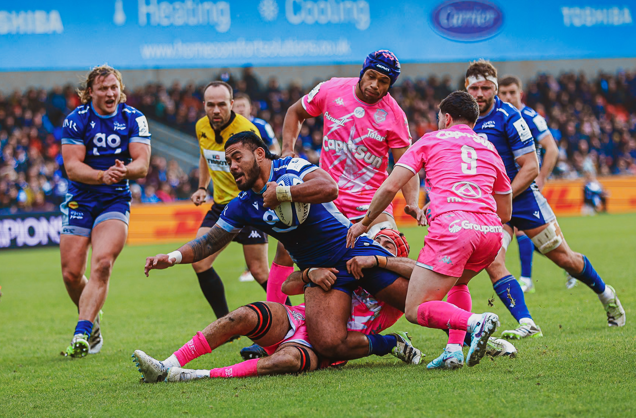 Sale Sharks vs Stade Francais Paris 23/24 Report Sale Sharks
