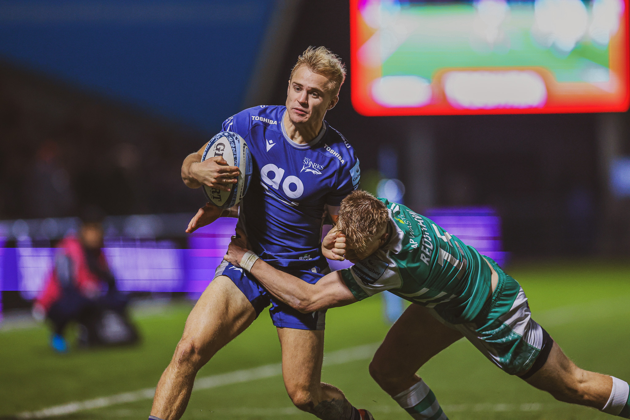 HIGHLIGHTS | Sharks go top after victory over Newcastle Falcons