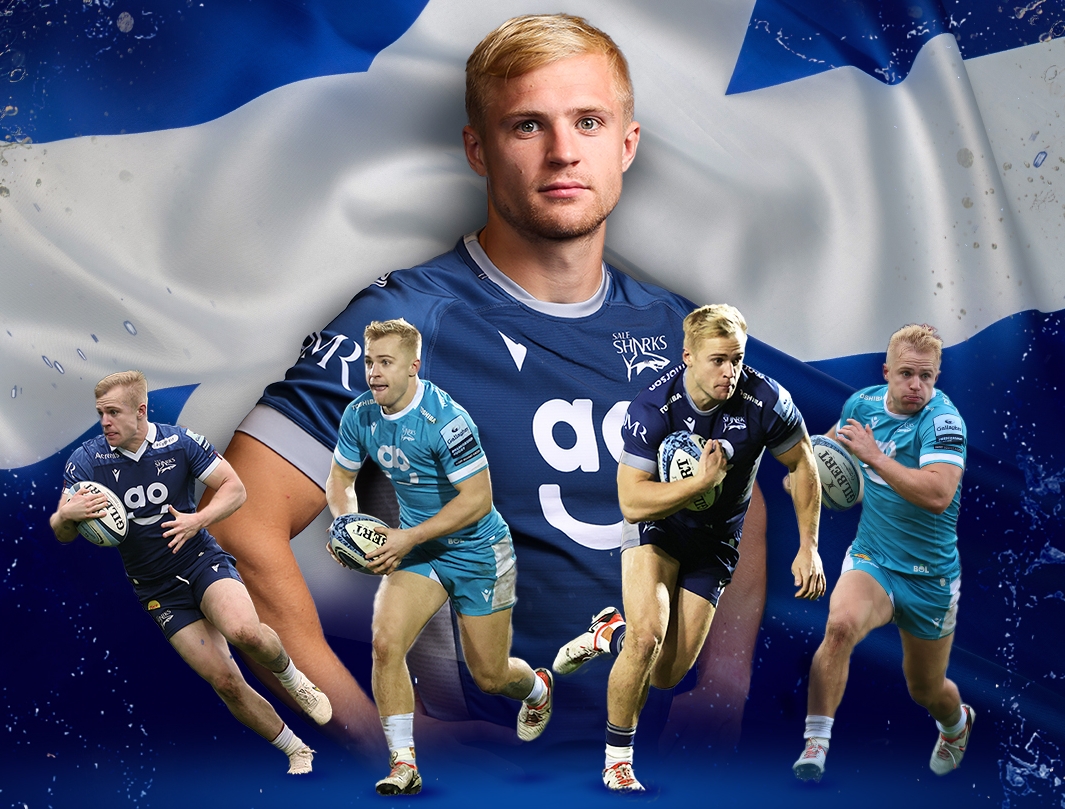 Arron Reed gets first Scotland call-up. | Sale Sharks