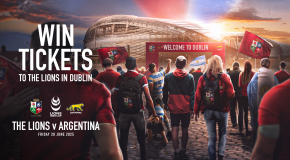 WIN TICKETS TO WATCH THE LIONS IN DUBLIN