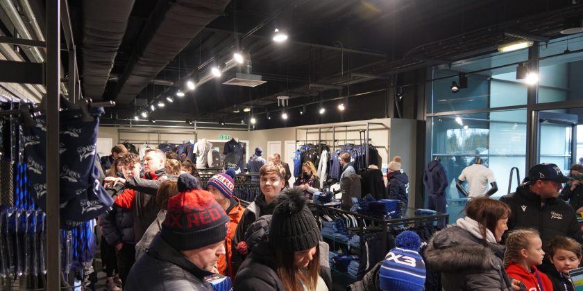Revised Sharks shop opening hours 