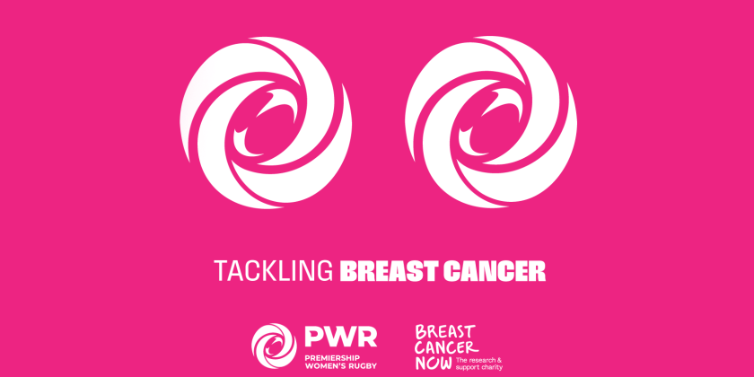 Breast Cancer Now teams up with Premiership Women’s Rugby to tackle breast cancer  