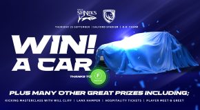 Win a car with Sharks and FOW Car Supermarket