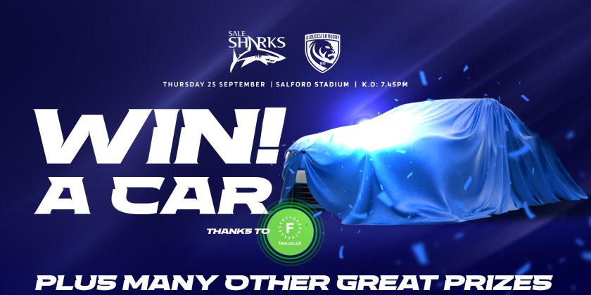 Win a car with Sharks and FOW Car Supermarket