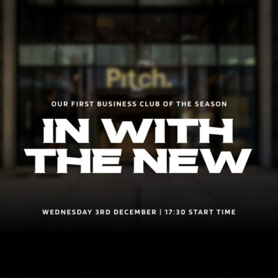IN WITH THE NEW - WEDNESDAY 3RD DECEMBER