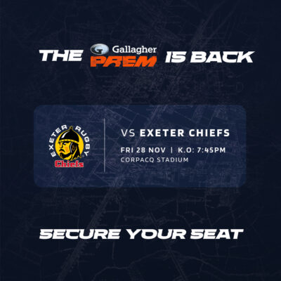 EXETER CHIEFS ON SALE NOW