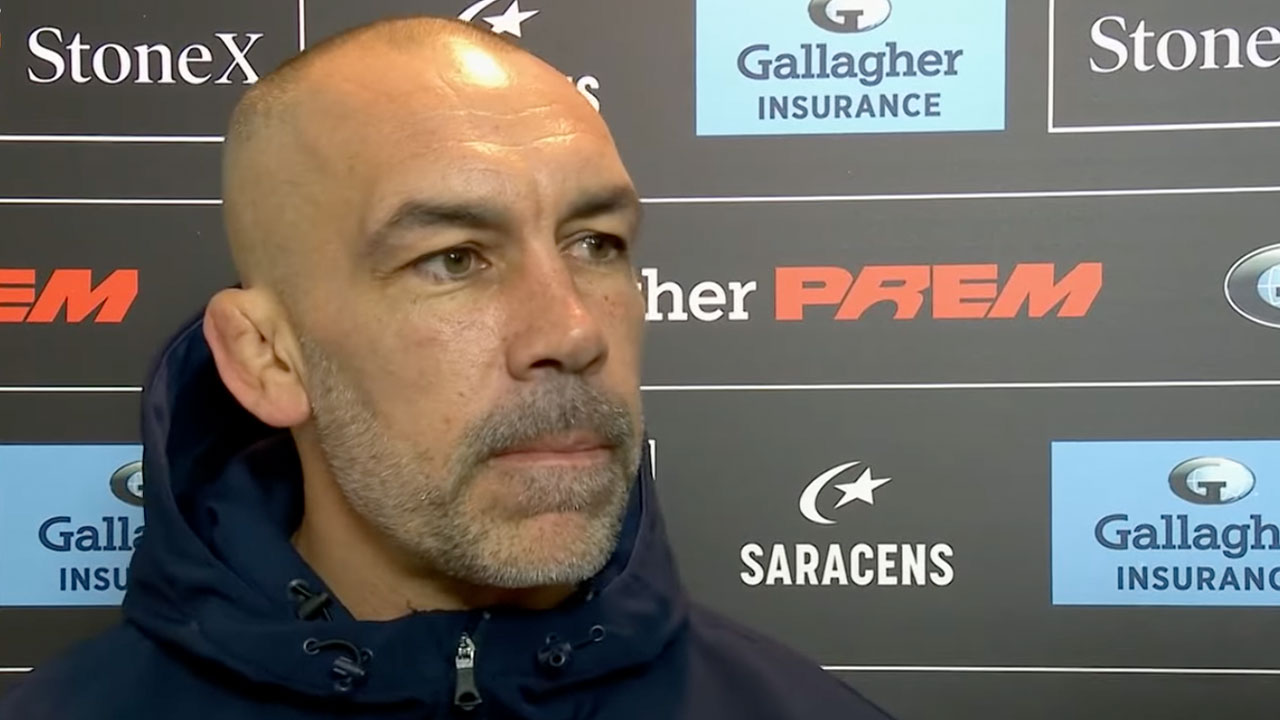 REACTION | Alex Sanderson reacts to Saracens defeat