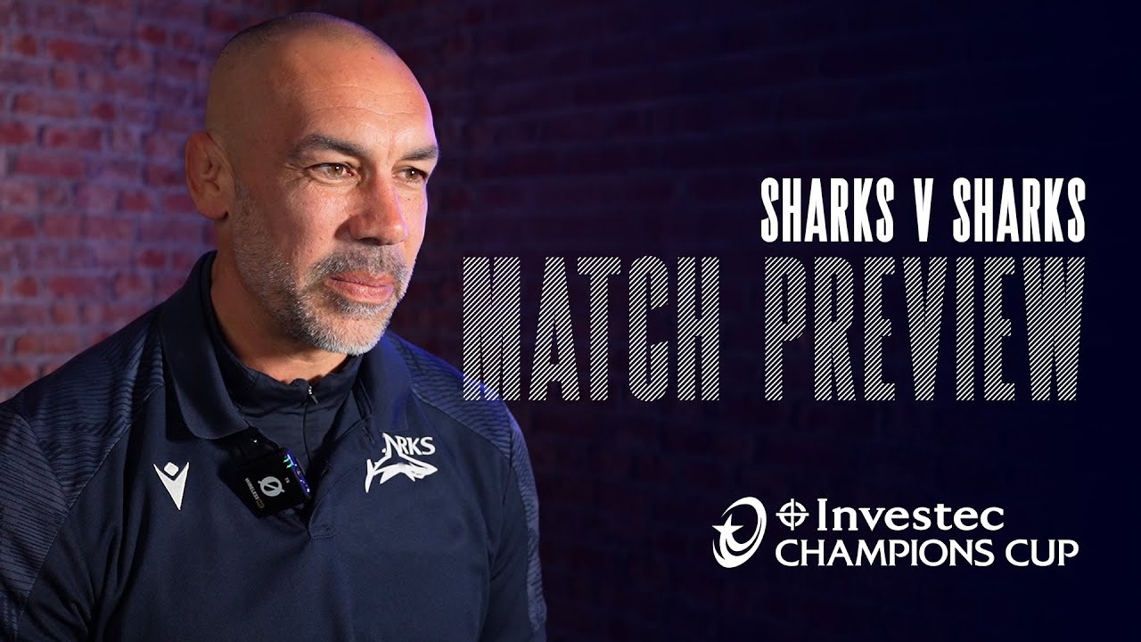 PREVIEW | Alex Sanderson previews Sharks v Sharks in Investec Champions Cup